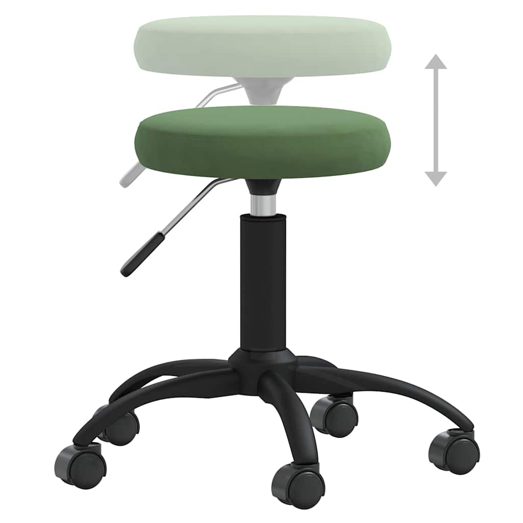 Silla De Oficina Giratoria De Terciopelo