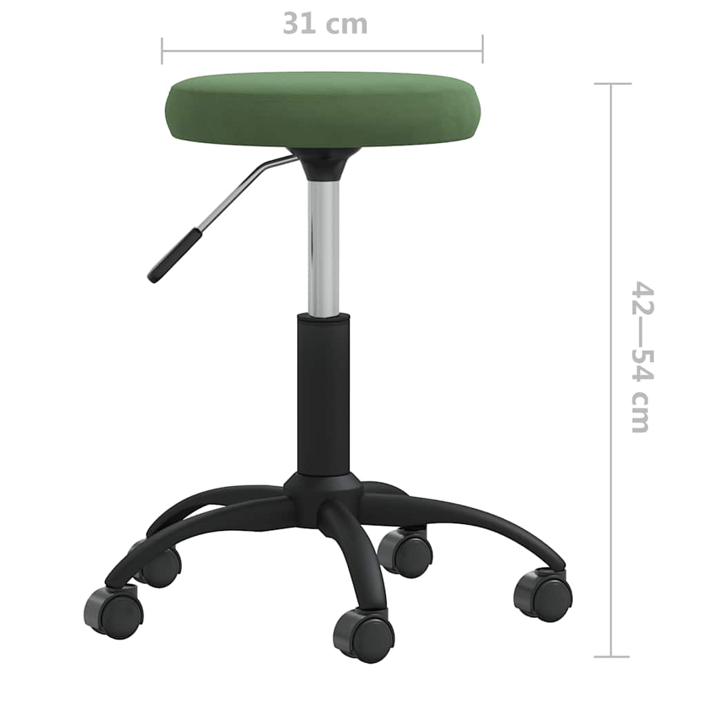 Silla De Oficina Giratoria De Terciopelo