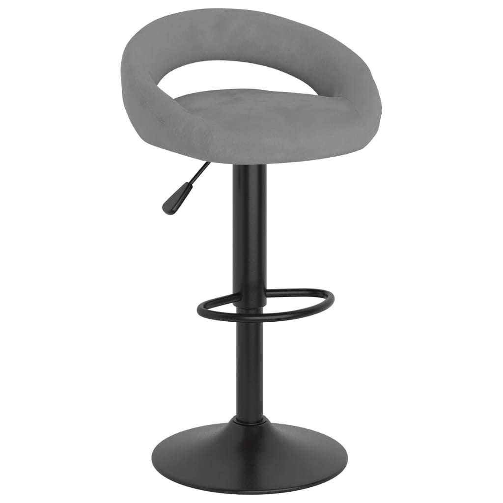 Taburetes De Cocina 2 Unidades Terciopelo