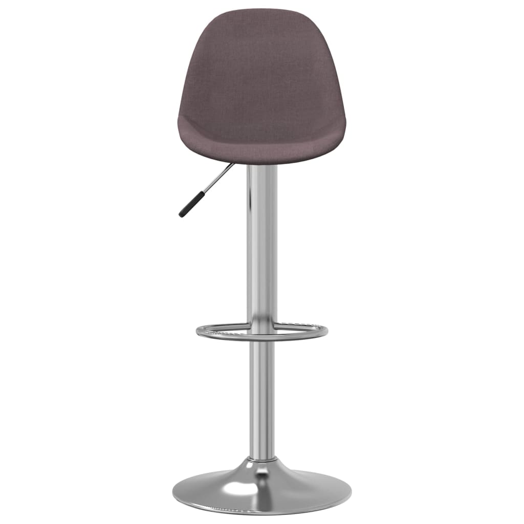Taburetes De Cocina 2 Unidades Tela Gris
