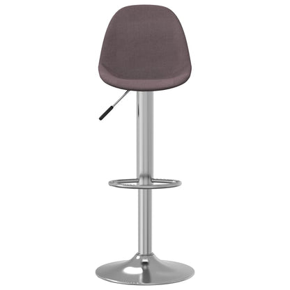 Taburetes De Cocina 2 Unidades Tela Gris