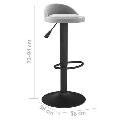 Taburete De Cocina De Terciopelo