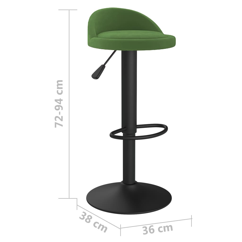 Taburete De Cocina De Terciopelo