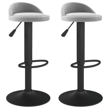 Taburetes De Cocina 2 Unidades Terciopelo