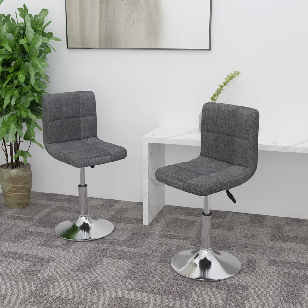 Silla De Comedor Giratoria Tela