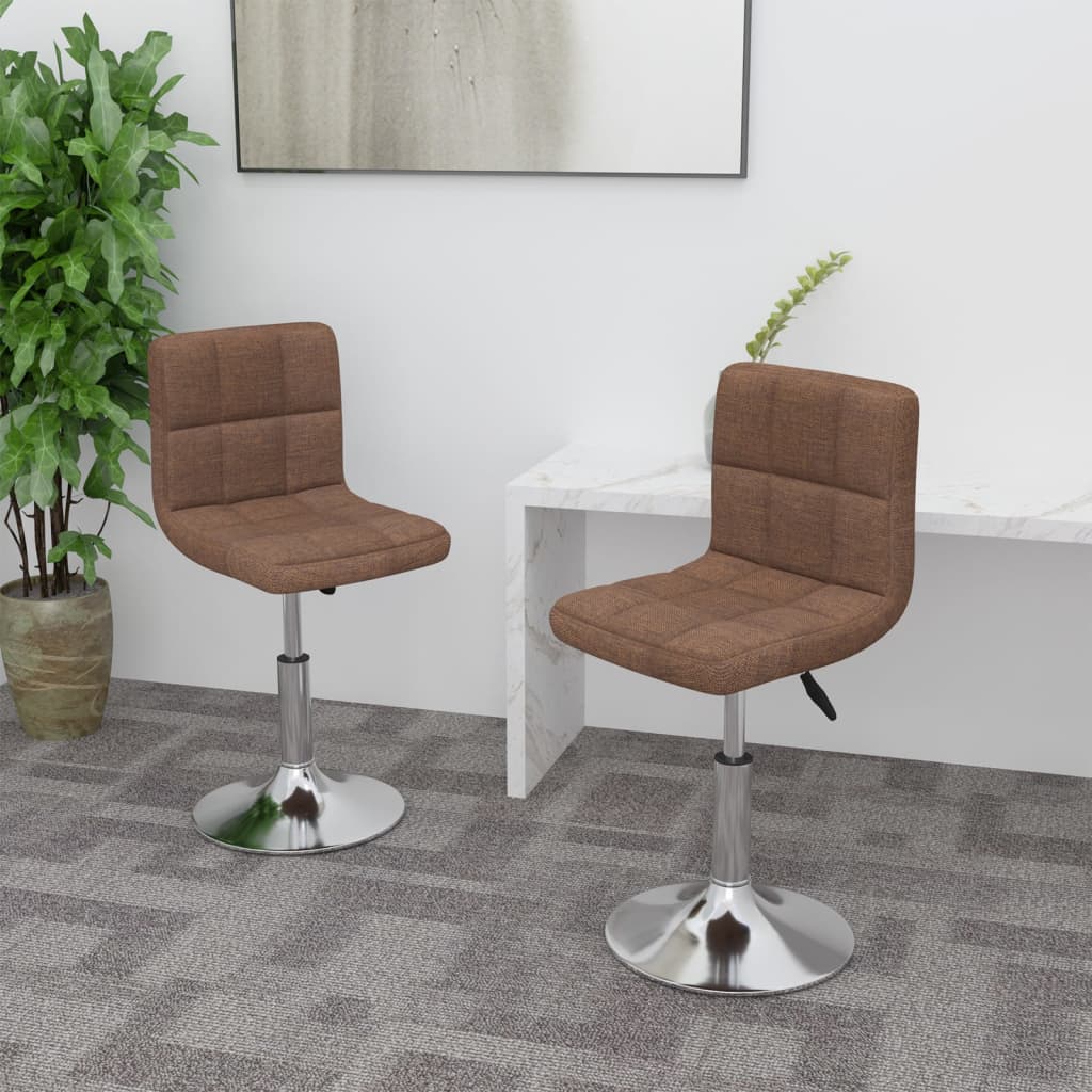 Silla De Comedor Giratoria Tela