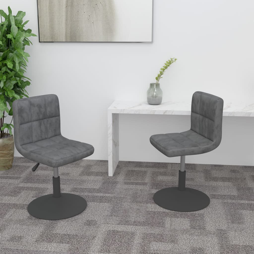 Silla De Comedor Giratoria De Terciopelo