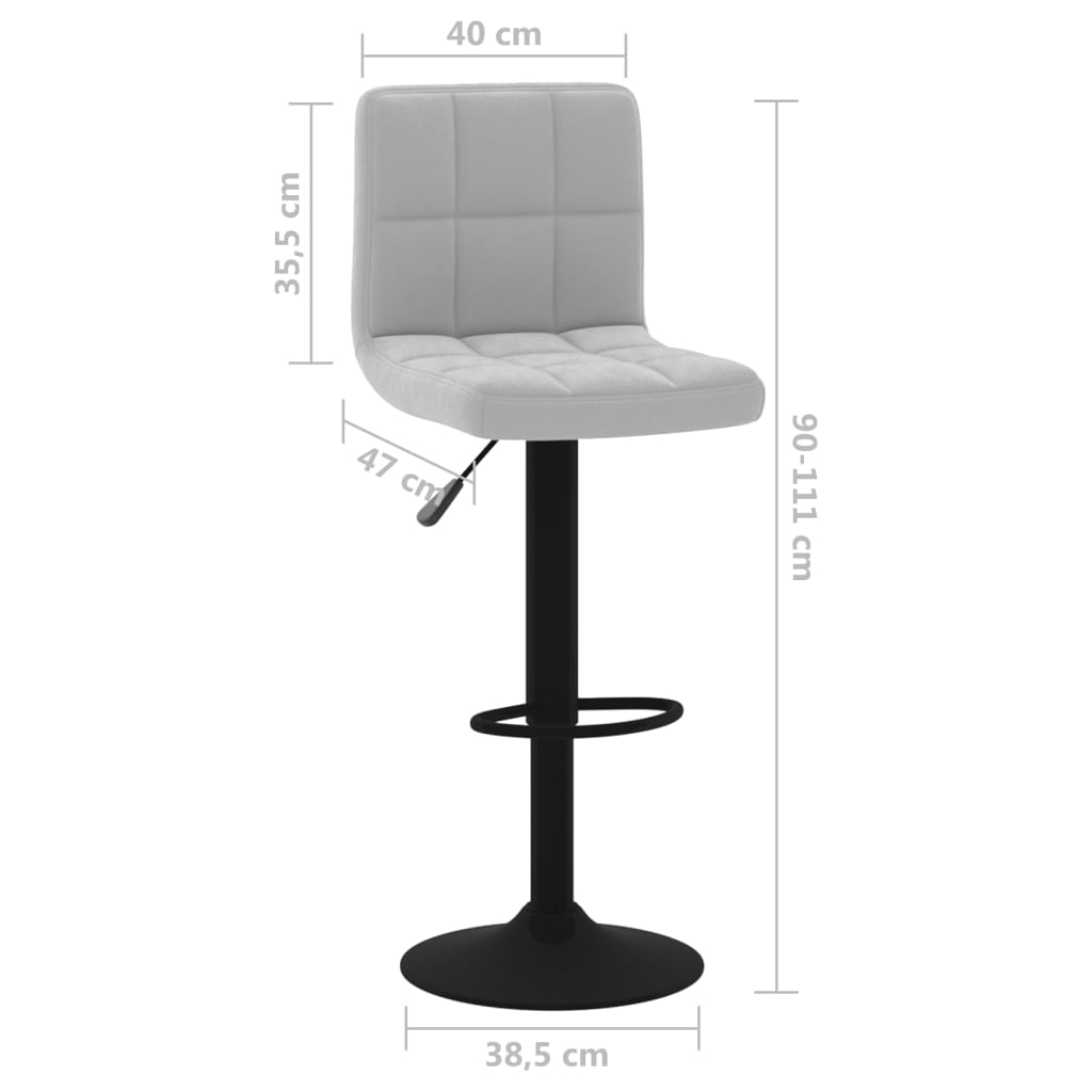 Taburete De Cocina De Terciopelo