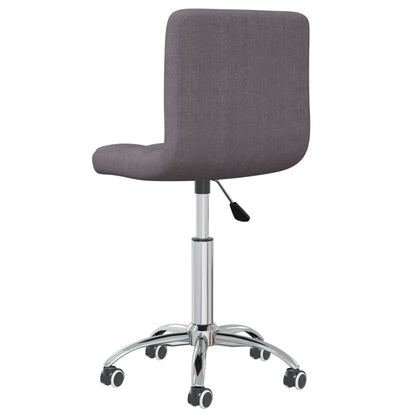 Silla De Oficina Giratoria Tela Gris Taupe