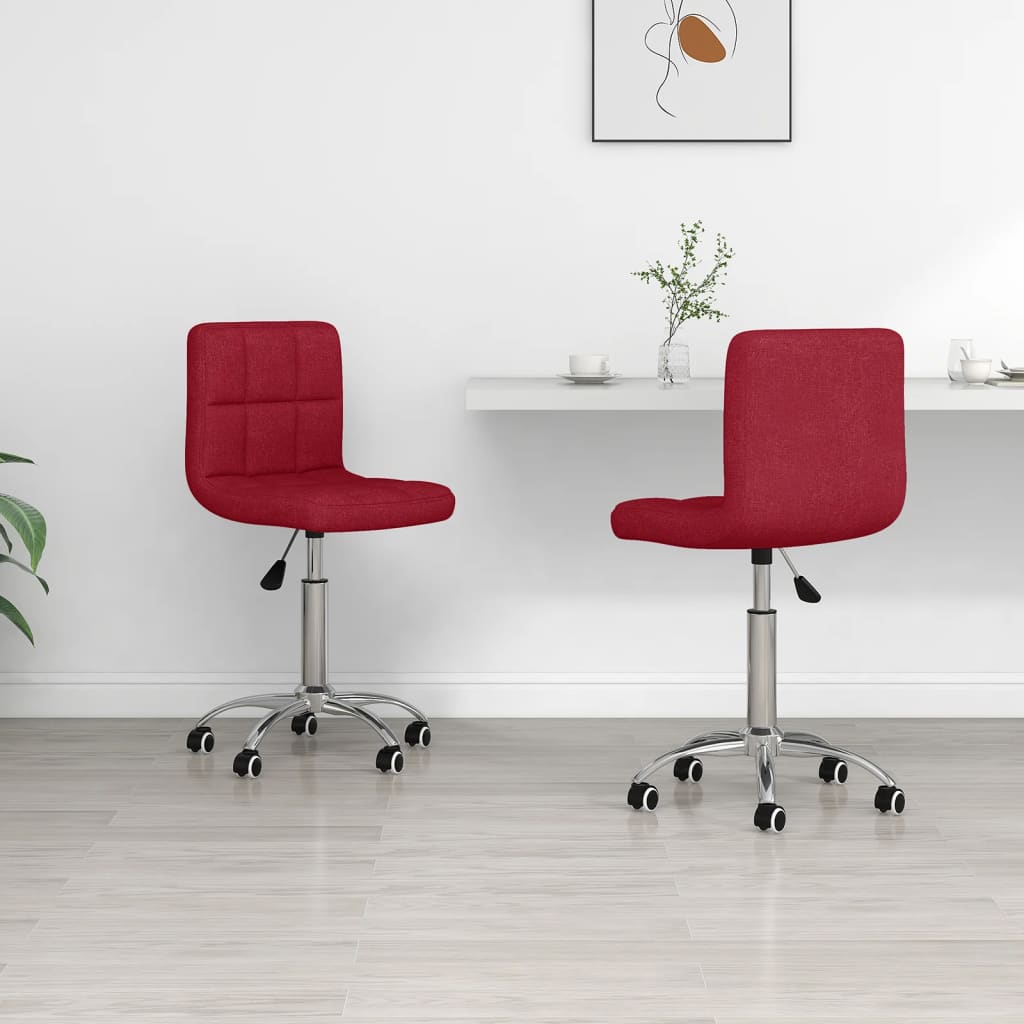 Silla De Comedor Giratoria Tela
