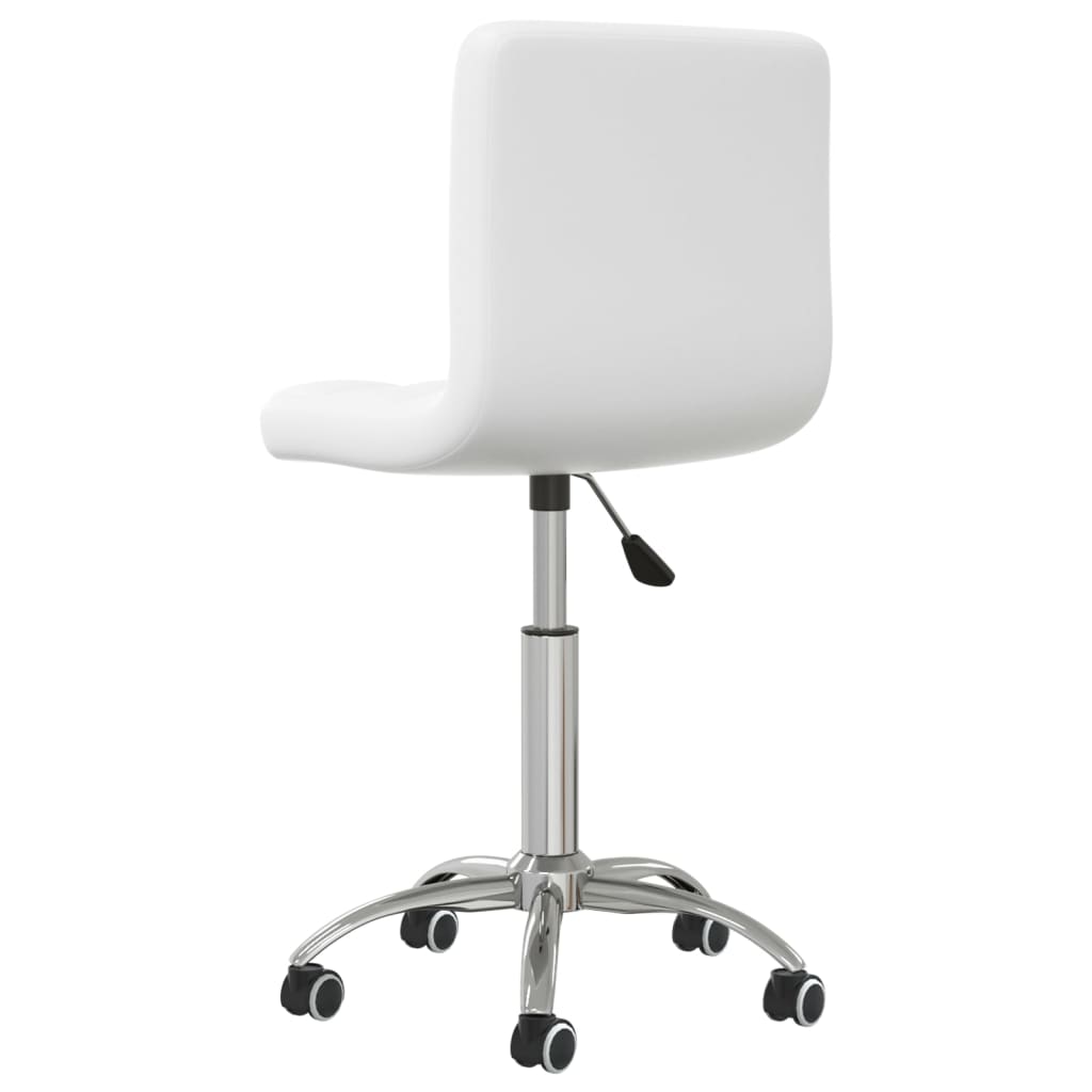 Silla De Oficina Giratoria De Cuero Sintético