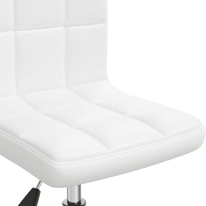 Silla De Oficina Giratoria De Cuero Sintético