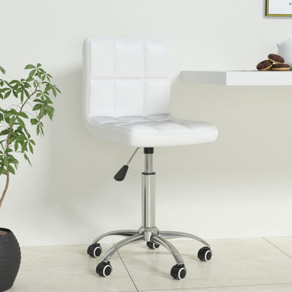 Silla De Oficina Giratoria De Cuero Sintético