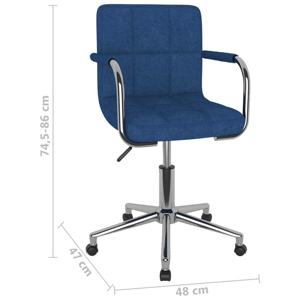 Silla De Oficina Giratoria De Tela