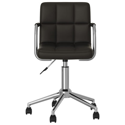 Silla De Oficina Giratoria De Cuero Sintético