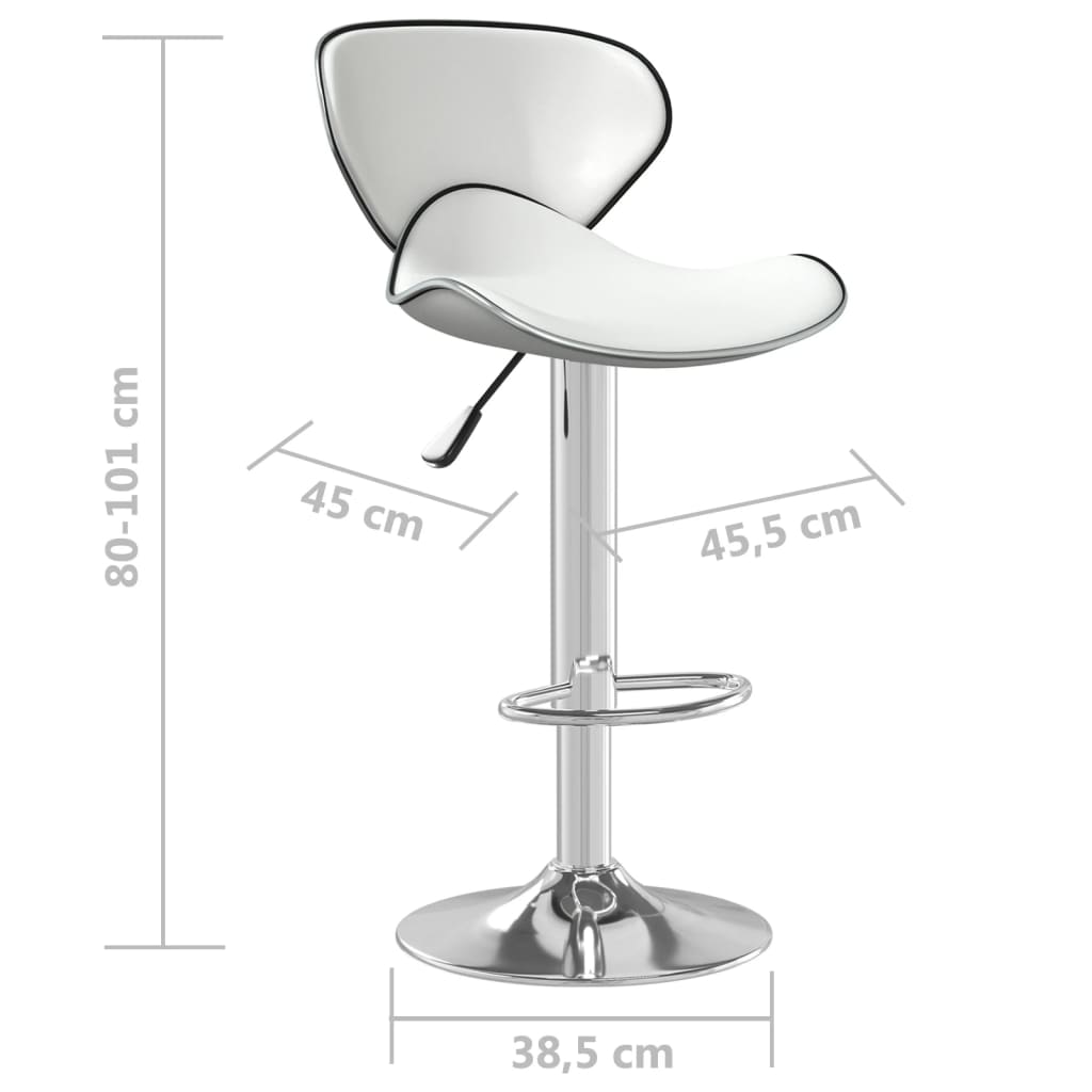 Taburete De Cocina Cuero Sintético