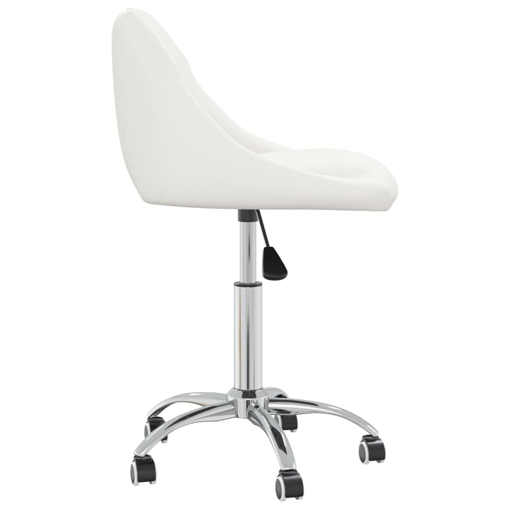 Silla De Oficina Giratoria De Cuero Sintético