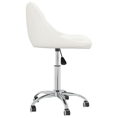 Silla De Oficina Giratoria De Cuero Sintético