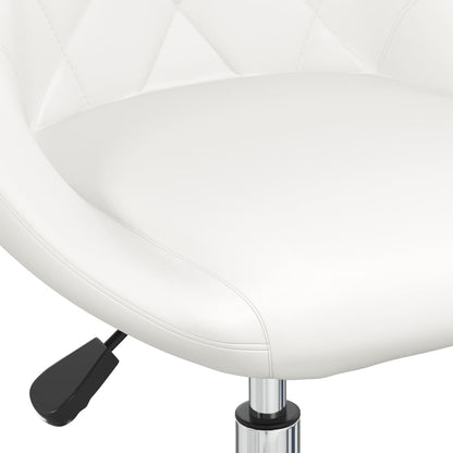 Silla De Oficina Giratoria De Cuero Sintético