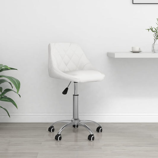 Silla De Oficina Giratoria De Cuero Sintético