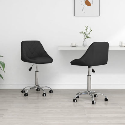 Silla De Comedor Giratoria Cuero Sintético
