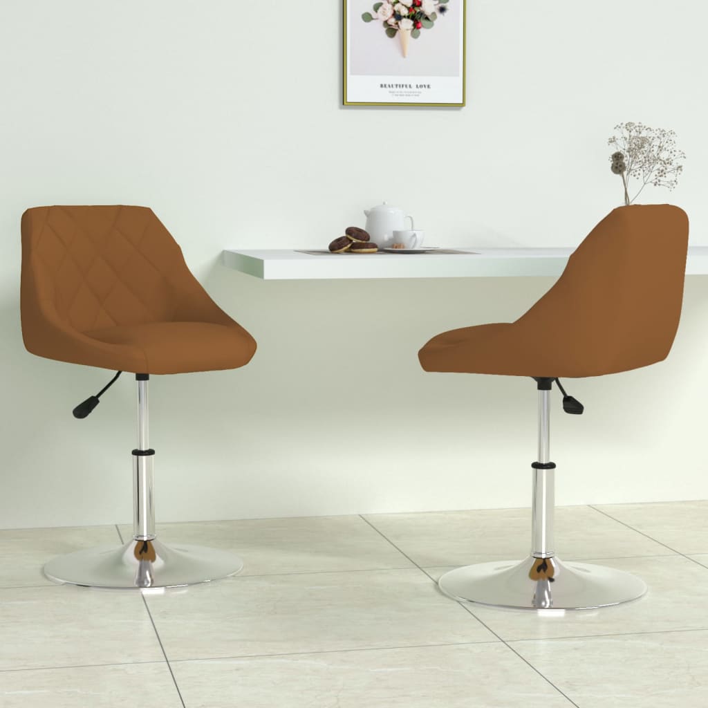 Sillas De Comedor Giratorias 4 Unidades Terciopelo