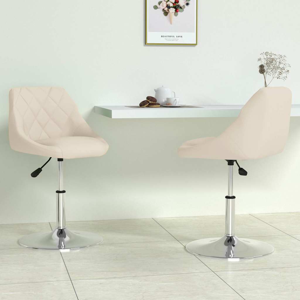 Sillas De Comedor Giratorias 4 Unidades Terciopelo