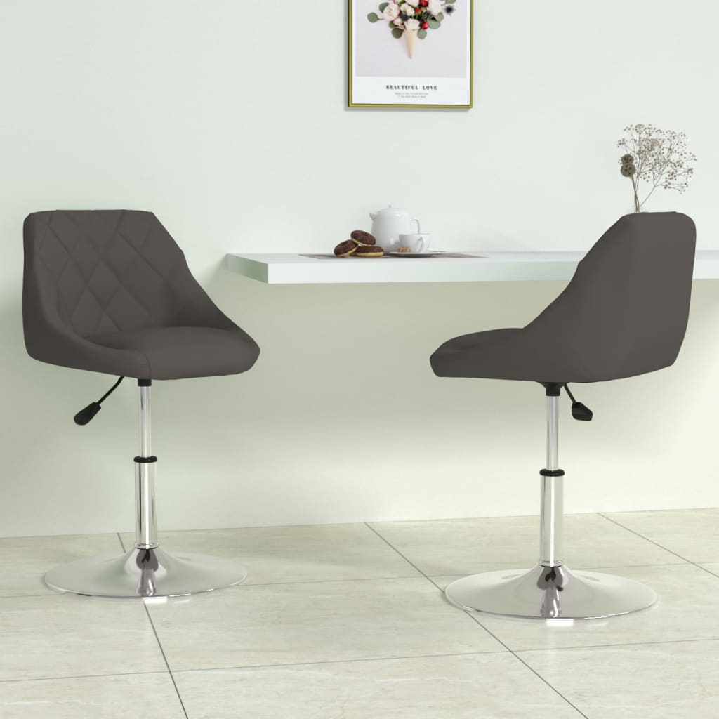 Sillas De Comedor Giratorias 4 Unidades Terciopelo