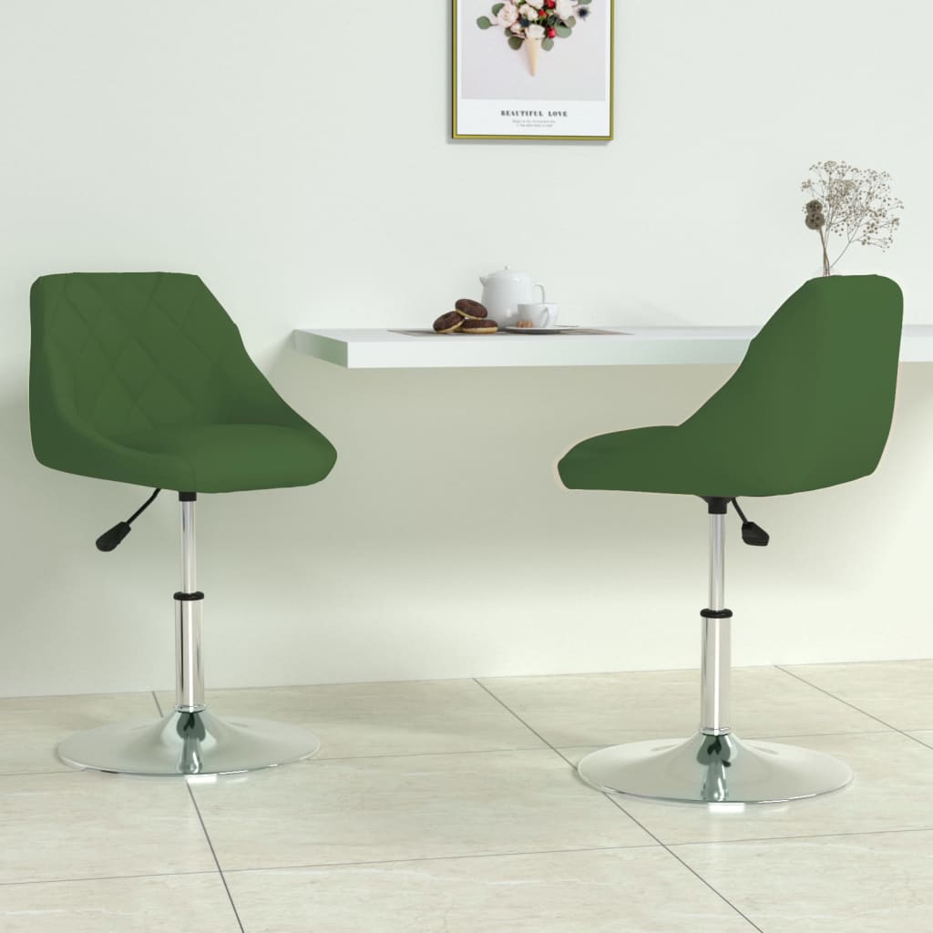 Sillas De Comedor Giratorias 4 Unidades Terciopelo