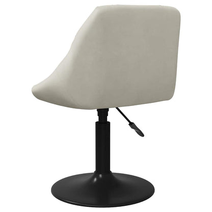 Sillas De Comedor Giratorias 2 Uds Terciopelo