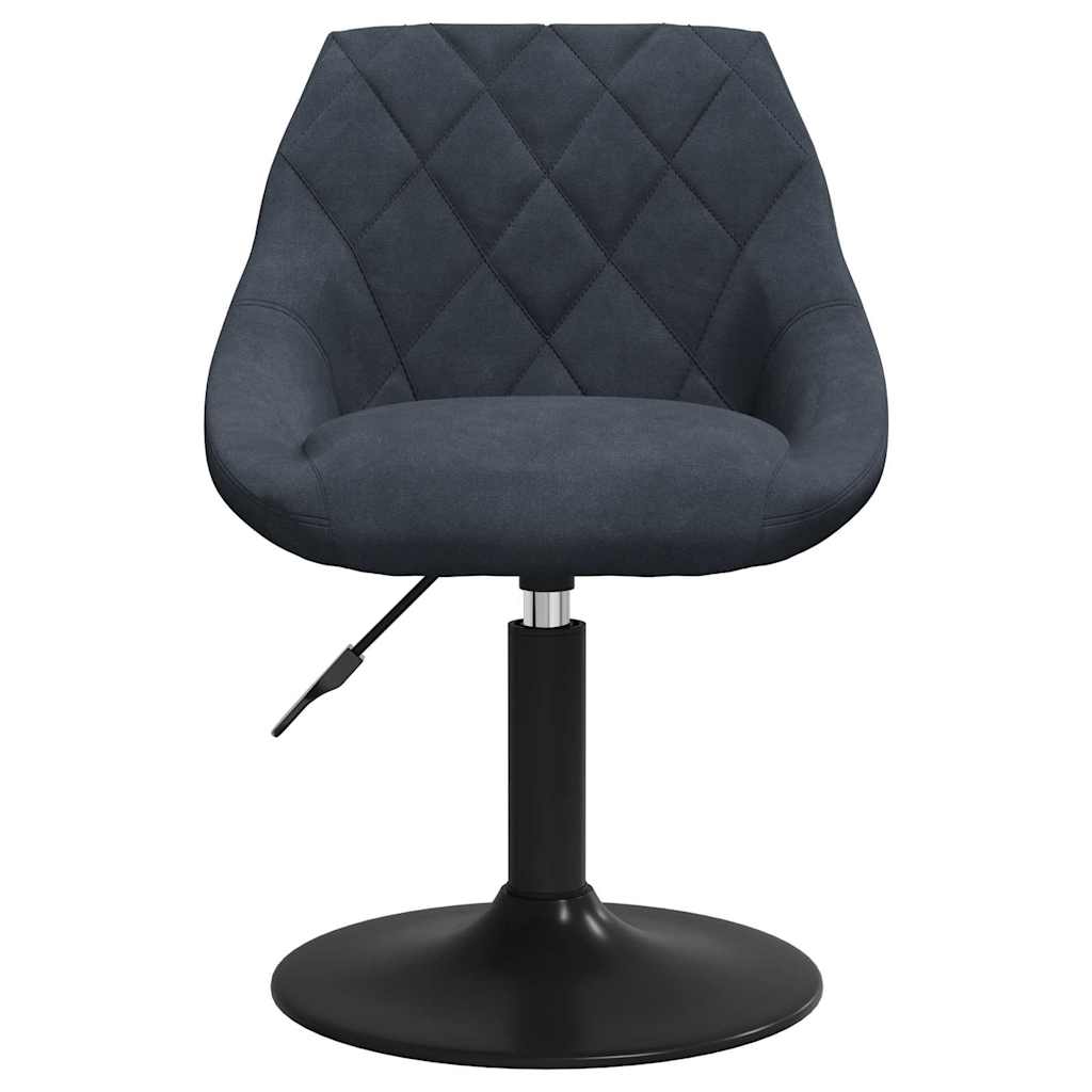 Sillas De Comedor Giratorias 2 Unidades Terciopelo