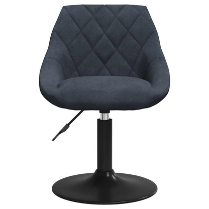 Sillas De Comedor Giratorias 2 Unidades Terciopelo