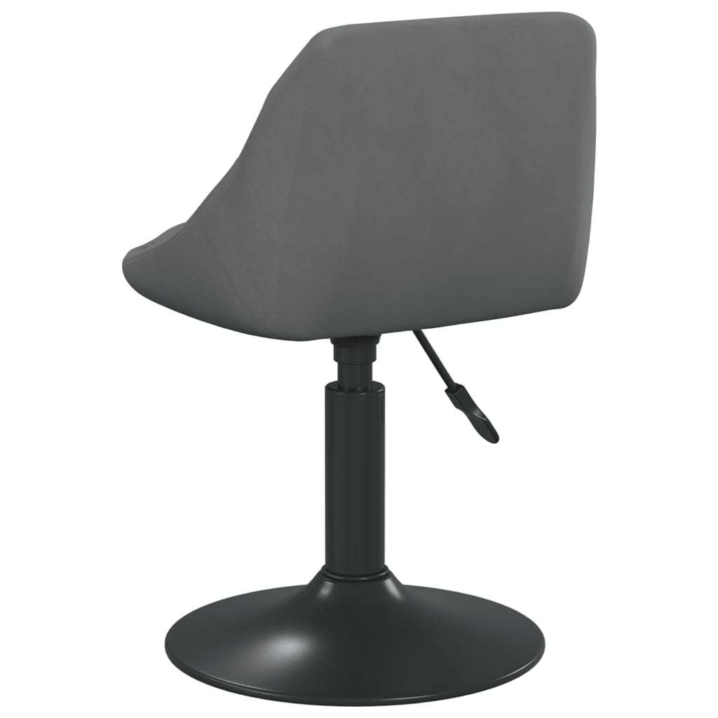 Sillas De Comedor Giratorias 2 Unidades Terciopelo