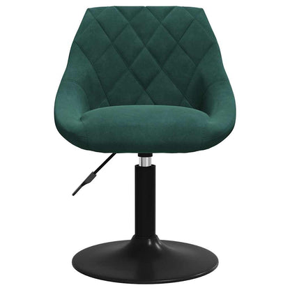 Sillas De Comedor Giratorias 2 Unidades Terciopelo