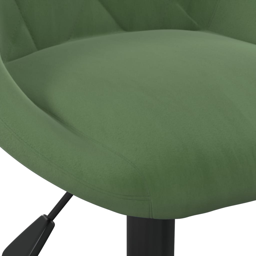 Sillas De Comedor Giratorias 2 Unidades Terciopelo