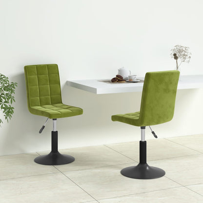 Sillas De Comedor Giratorias 2 Uds Terciopelo