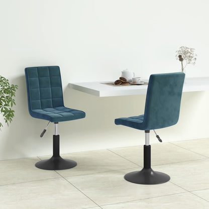 Sillas De Comedor Giratorias 2 Uds Terciopelo