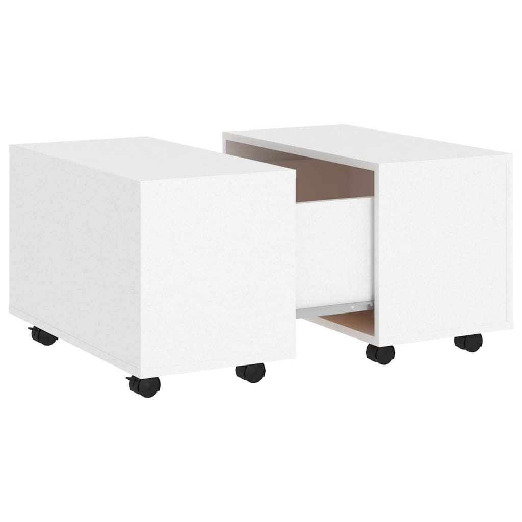 Mesa De Centro Madera Contrachapada 60X60X38 Cm