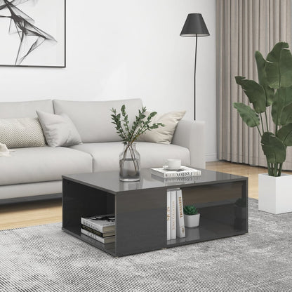 Mesa De Centro Madera De Ingeniería 90X67X33 Cm