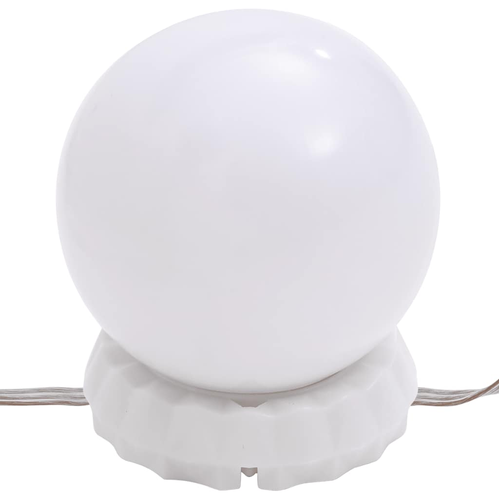 Espejo De Pared Con Luces Led Cuadrado De Vidrio