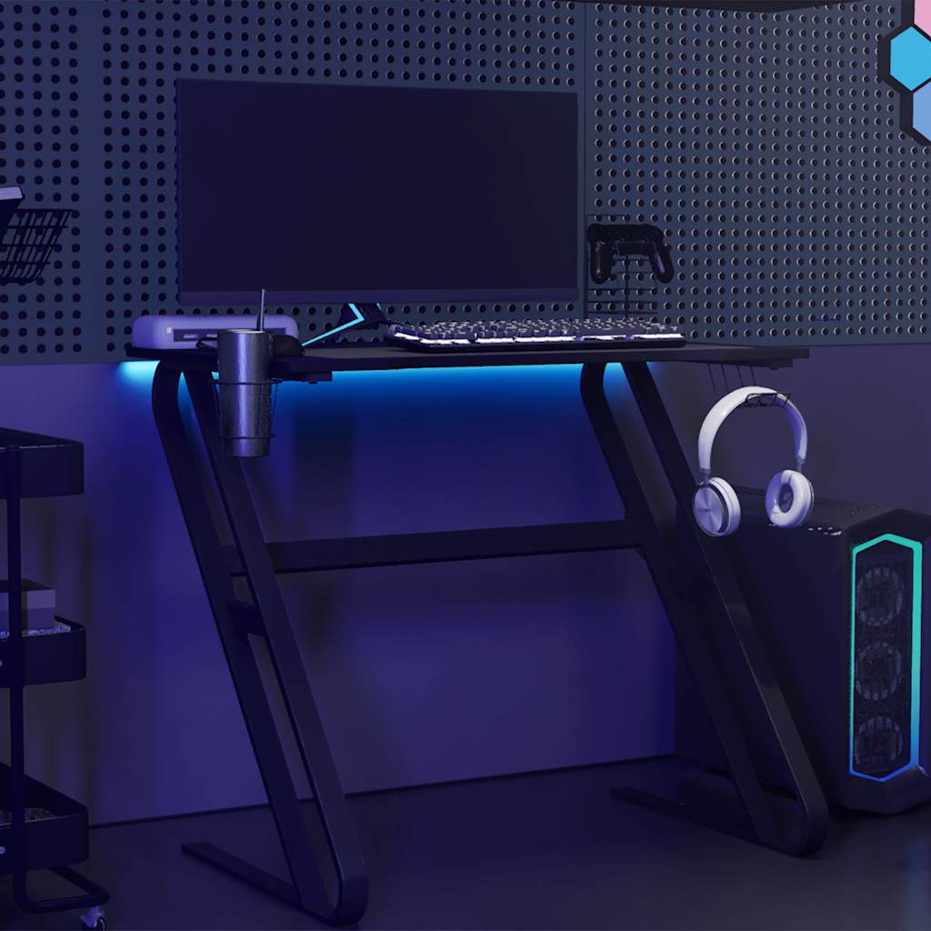 Escritorio Gaming Con Patas En Forma De Zz