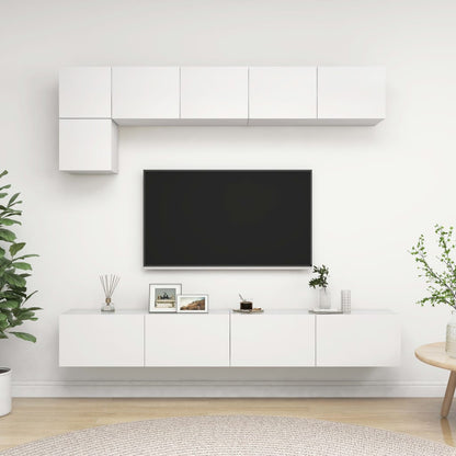 Conjunto De Mueble De Tv 5 Pcs