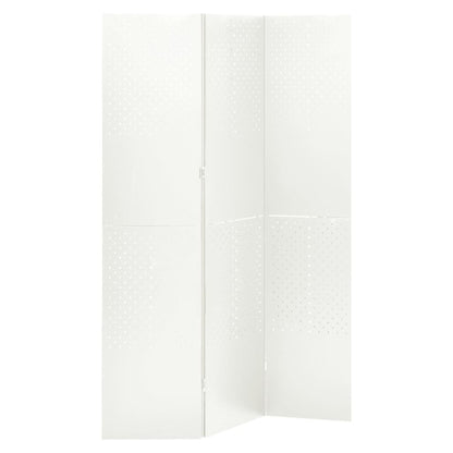 Biombo Divisor De 5 Paneles Acero