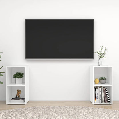 Conjunto De Mueble De Tv 2 Pcs Roble Artesanal 37 X 35 X