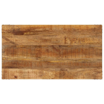 Mesa De Comedor Madera Maciza De Mango 110X60X76 Cm