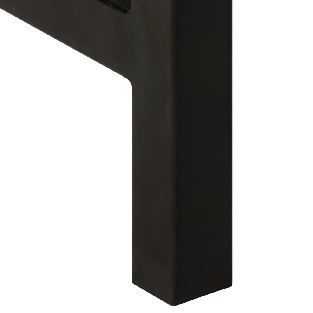 Mesa De Comedor Madera Maciza De Mango 110X60X76 Cm