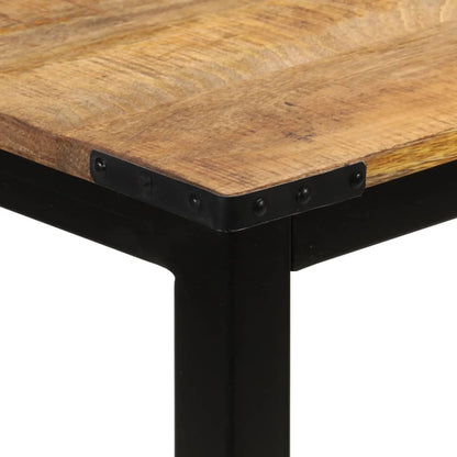 Mesa De Comedor Madera Maciza De Mango 110X60X76 Cm