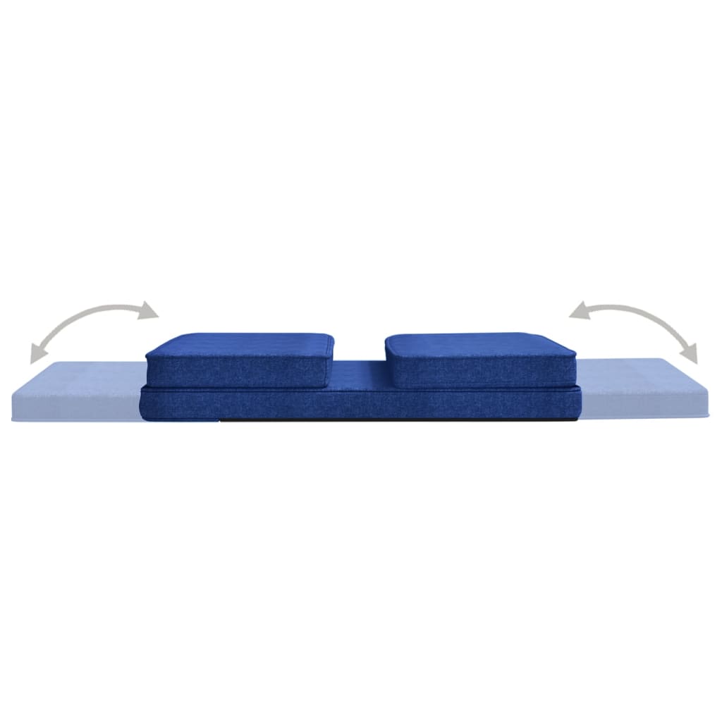 Silla De Suelo Plegable De Tela