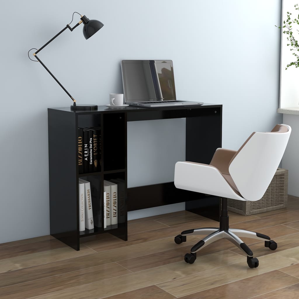 Escritorio Madera Ingeniería Madera Envejecida 102,5X35X75 Cm