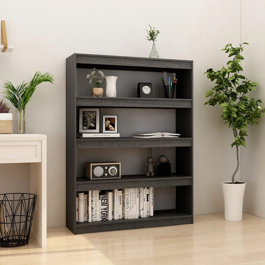 Estantería Divisor De Espacios Madera Pino 100X30X135,5Cm